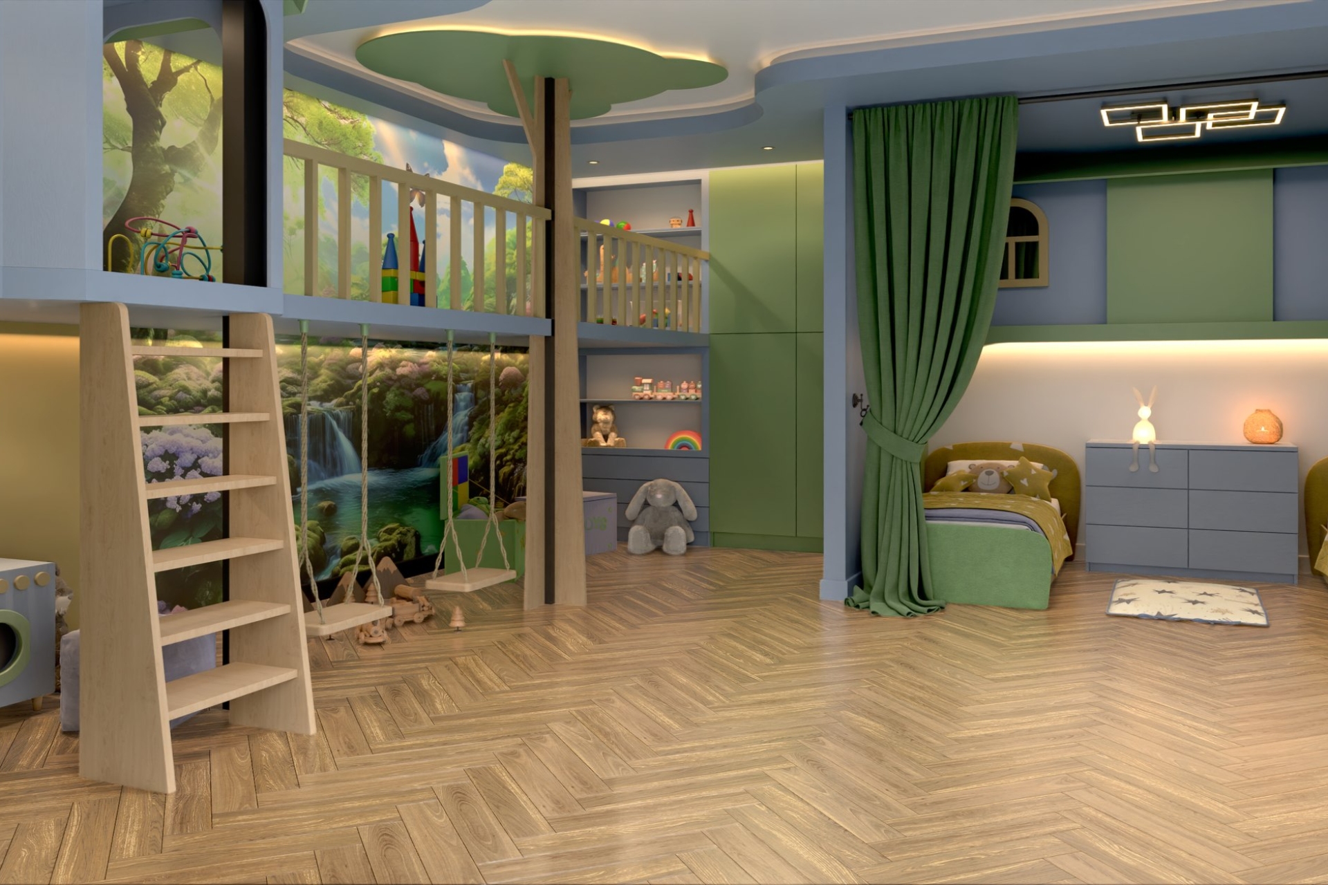 Инженерный паркет «Damy Floor» Натуральный (укладка елочкой) — купить в Саранске