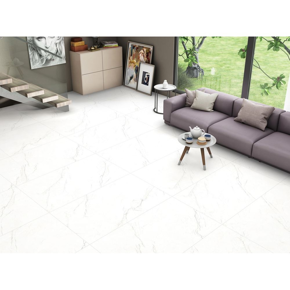 Керамогранит "Ennface" 600*1200 Mystic White Матовый Белый — купить в Саранске