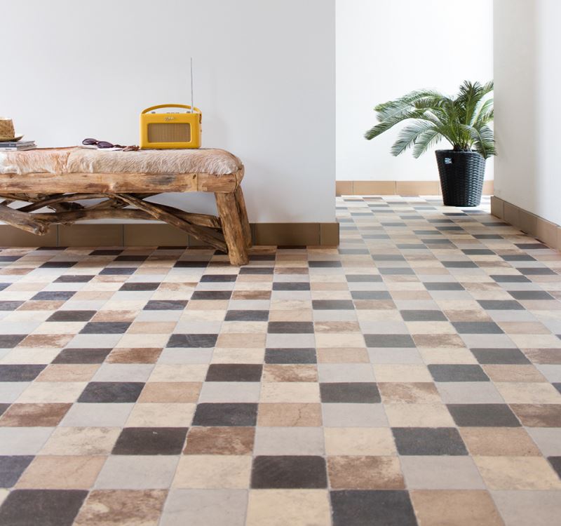 Линолеум бытовой "IVC" Bingo Pietra 596 (3м) — купить в Саранске