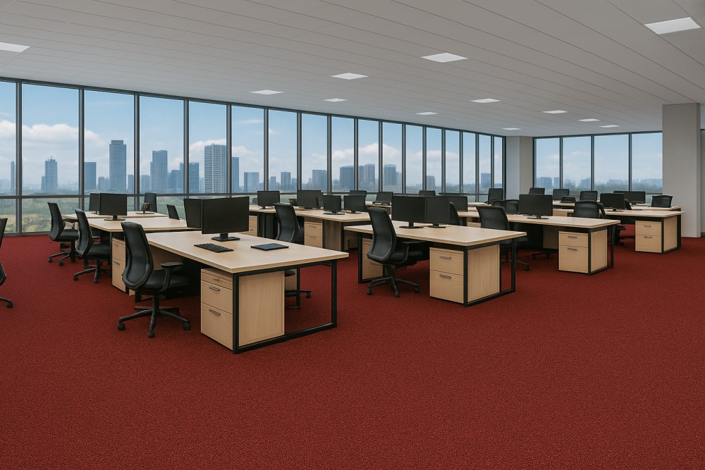 Ковролин Haima «Wilkins» Atom Red 10 (3,66 м) — купить в Саранске