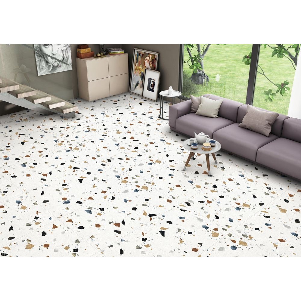 Керамогранит "Ennface" 600*1200 Frammenti Матовый Белый — купить в Саранске