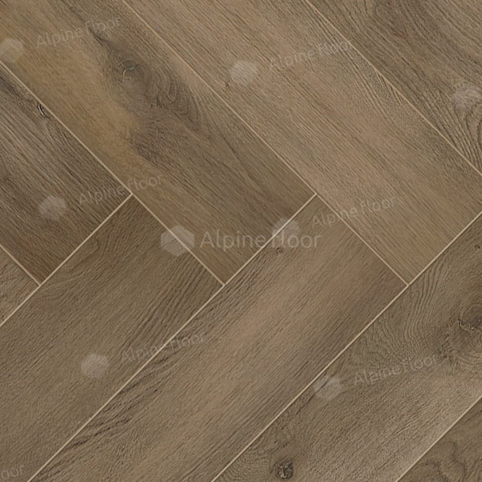 Ламинат "Alpine Floor" Herringbone Дуб Анжу (606*101*8 мм) — купить в Саранске