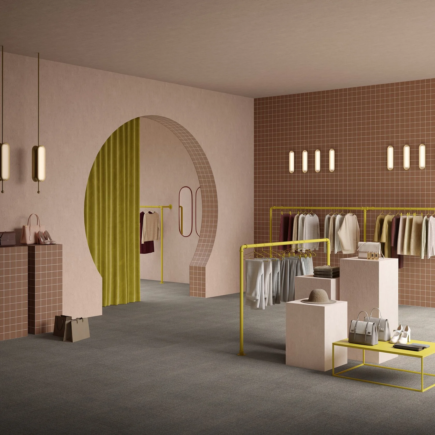 Ковровая плитка Mantra Tile 29 (500*500*6 мм) — купить в Саранске