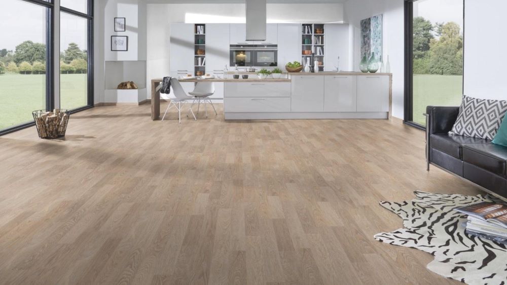 Ламинат "Kronospan" Forte Classic Дуб Льняной 4283 (1285*192*8 мм) — купить в Саранске