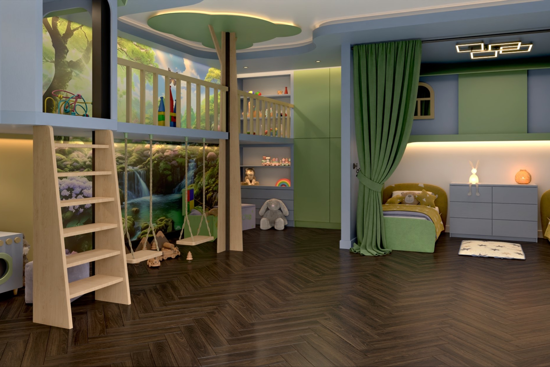 Инженерный паркет «Damy Floor» Каштановый (укладка елочкой) — купить в Саранске